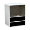 Fonowx Office Organizer Desktop Storage Box Lidded Stylish Large Capacity for Household Files Tabletop Stationery Holder Storage Bin