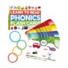 Fonowx Phonics Flashcards Sight Cards Home School Supplies Educational Study Activity Game for Kids Ages 4-8 Kindergarten