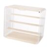 Fonowx Toy Display Cabinet Collectible Storage Box Clear Dustproof Display Shelf Storage Display Box for Collectibles Organizing Toy