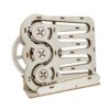 Fonowx Wood Mechanical Building Toys Science Experiment Kit Marble Track Teens Developing Intelligent DIY Educational Model Toys