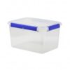 Food Storage Container with Lid, Clear PP Plastic Stackable Bin for Pantry and Refrigerator Organization (1 PC)