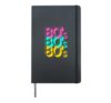 for 80s fan 80s music party Hardcover Journal, Black