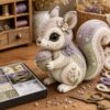 Forest DIY Patchwork Kit, Forest Guardians Sewing Kit, Animal Theme (Squirrel)