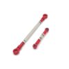 for HuangBo for Toys ZP1001 ZP1002 ZP1003 ZP1004 1/10 Front Axle Steering Linkage Rod Metal Upgrade RC Car Parts Servo Link RC Repairs Components