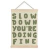 Foritho Sage Green Motivational Poster Wall Art Framed 12x16in