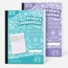 Forvencer Primary Composition Notebook，Primary Ruled Journal Grades K-2