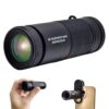 FotoZ Clip-on Telescope Portable 8X Monocular High Ratio for iPhone Android