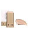 Foundation Stick for Black Women, Serum Boosted Beauty Balm Skin Tint, Full Coverage Concealer Stick, Hydrating Tinted Moisturizer for Face （#04 color)