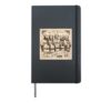 Founding Fathers Baseball Holiday All-Stars 1776 American Hardcover Journal, Black