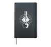 Fountain Pen and Ink I Fountain Pen Writing Nib Hardcover Journal, Black