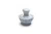 Fox Run Marble Mortar and Pestle Set, White, Small 4" Pestle and Mortar