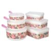 Fox Valley Traders 12-Pc. Floral Microwave/Storage Set by Chef's Pride