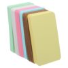FOYTOKI 600pcs Rectangular Paper Blank Word Cards for DIY Greeting Cards and Bookmark Craft, Portable Review and Interactive Teaching Tool for Students during Classroom Activities