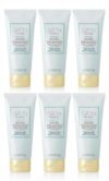 Fragrance-Free Satin Hands Nourishing Shea Cream - 0.75 fl oz Travel Size Each – 24 Hour Moisture Shea Butter Hand Cream (Pack of 6)