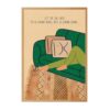 Framed Canvas Wall Art Minimalist Relaxing Human Being Quote Art Print Retro Funky Paintings Pictures Poster Aesthetic Motivational Wall Decor for Living Room Bedroom Dorm Office Decor (Framed,24W"X36L")