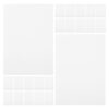 FRCOLOR 300pcs Bulk White Watercolor Cardstock for Crafting and Greeting Cards, Thick and Sturdy A5 Paper Cold Press Texture, for Studio and Card Projects