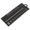FRCOLOR Multifunctional Projects Design and Measuring for Outdoor Technical Drawing Compass Ruler Made of Sturdy Aluminum Alloy with Userfriendly Scale Portable