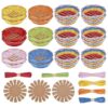 FREEBLOSS 24 Set Basket Weaving Project Introductory Sewing for Beginners Arts and Crafts Projects with Video Tutorials Basket Making Kit for Easter Eggs Gifts