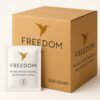 Freedom PH Balanced Whole Body Deodorant Wipes - Individually Wrapped Sustainable, Odor Eliminator for Arms, Feet, Groin, & Privates, Travel, Gym, Camping & Hospitals (500 Count Bulk Pack)