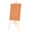 Freestanding Floor Standing Display Board, Cork Pin Board Bulletin Tack Board with Stabilizer Tripod Stand, for Office, Home, Classroom, Kitchen 90 * 120CM