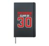 Freshman Class Of 2030 First Day Of 9th Grade Hardcover Journal, Black