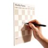 Fridge Planner Calendar Dry Erase Meal Organizer Board