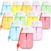 Frienda 12 Pcs Hydrating Hand Sanitizer Spray Scented Pocket Power Mist Hand Sanitizer Travel Size with Keychain Moisturizing Sanitizing Cleans Hands for Women(Classic)