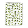 Frog Book Sleeve with Zipper Front Pocket for Hardcover