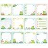 Frog Sticky Notes 12 Pack Cute 3x3 Inch Frog Memo Pads, 240 Sheets Gift Set