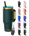 Frost Buddy Thicc Buddy 40oz Tumbler - Stainless Steel (Emerald Elegance)