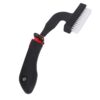 FTVOGUE Reciprocating Saw Brush Nylon Cleaning Tool with Aluminum Alloy Adapter and Non Slip Grip Handle for Tile Grout Floor Wall Cleaning Household Scrub Use