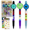 Fuggler Pens for Kids Bundle - 3 Pc Fuggler Ballpoint Pens with Topper