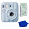 Fujifilm Instax Mini13 Instant Film Camera (Frost Blue) Bundle with Additional Accessories