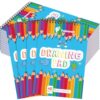 Fulmoon 12 Pack Bulk Sketch Pad for Kids Drawing Pad 40 Sheets Sketch Book Children Art Drawing Paper Supplies for Crayons Party Art School Classroom Craft Activities (6 x 9 Inch)
