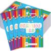 Fulmoon 25 Pack Bulk Sketch Pad for Kids Drawing Pad 40 Sheets Sketch Book Children Art Drawing Paper Supplies for Crayons Party Art School Classroom Craft Activities (6 x 9 Inch)