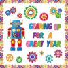 Fulmoon 52 Pcs Gear Bulletin Board Set Classroom Gear Robot Wall Decoration Gearing up for a Year Wall Decor Cutouts for School Classroom Science Themed Back to School Party Wall Decor Supplies