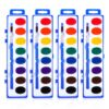 FUMILE 4 Pack Watercolor Paint Set for Kids, 8 Colors Washable Water Colors