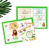 FUNCLASS Seek and Find Sticker Book with 200+ Animal Stickers for Toddlers