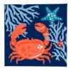 Fun Express 6" Coastal Crab & Coral Paint by Number Canvas Set - 3 Pc.