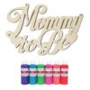 Fun Express Paint Your Own Mommy to Be Sign Craft Kit – Makes 1