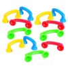 Fun Express Read to Self Auditory Feedback Whisper Phones for Kids, 12 Pack - Speech Therapy Teaching Aide – Accelerate Reading Fluency (Yellow Blue Red Green)