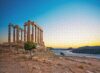 Fun Jigsaw Puzzle 1000 Pieces for Adults Temple Poseidon at Sounion Greece for Toddler Learning Educational 29.5 x 20 in