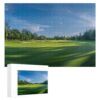 Fun Jigsaw Puzzle 1000 Pieces for Adults View of A Golf Course in Thailand with Lush Green Grass Beautiful Scenery with Sand Pits Bunker for Toddler Learning Educational Puzzles 29.5 x 20 in
