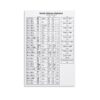 Fun Jigsaw Puzzle 1000 Pieces for Adults Vintage Hebrew Alphabet Poster Hebrew Alphabet Study Guide Chart Poster are Used for Room Aesthetics and Decoration 29.5 x 20 in