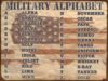 Fun Jigsaw Puzzle 500 Pieces for Adults Military Alphabet Letter Posters Wooden Educational Decorations Gift 20.5 x 15 in