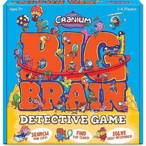 Funko Cranium Big Brain Detective Game for 1-4 Players Ages 5 and Up