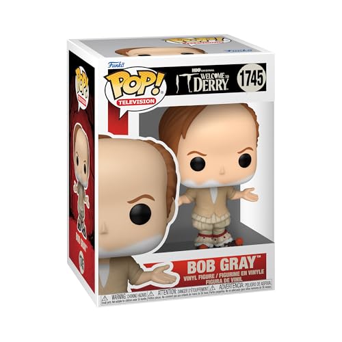 Funko Pop! TV: Welcome to Derry - Bob Gray - IT - Collectable Vinyl Figure - Gift Idea - Official Merchandise - Toys for Kids & Adults - Horror Fans - Model Figure for Collectors and Display