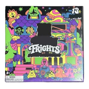 Funky Frights Halloween Advent Calendar Squishies 2026 Countdown Gift Box with 13 Mini Slow Rising Squishy Squeeze Toys - Variety Pack of Spooky Collectible Figures Halloween Party Favors (Pack of 1)