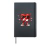 Funny 67 Six Seven 6 7 Meme Boys Girls Kids Valentine's Day Hardcover Journal, Black