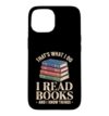Funny Bookworm Art for Men Women Book Reading Book Reader Case for iPhone 15